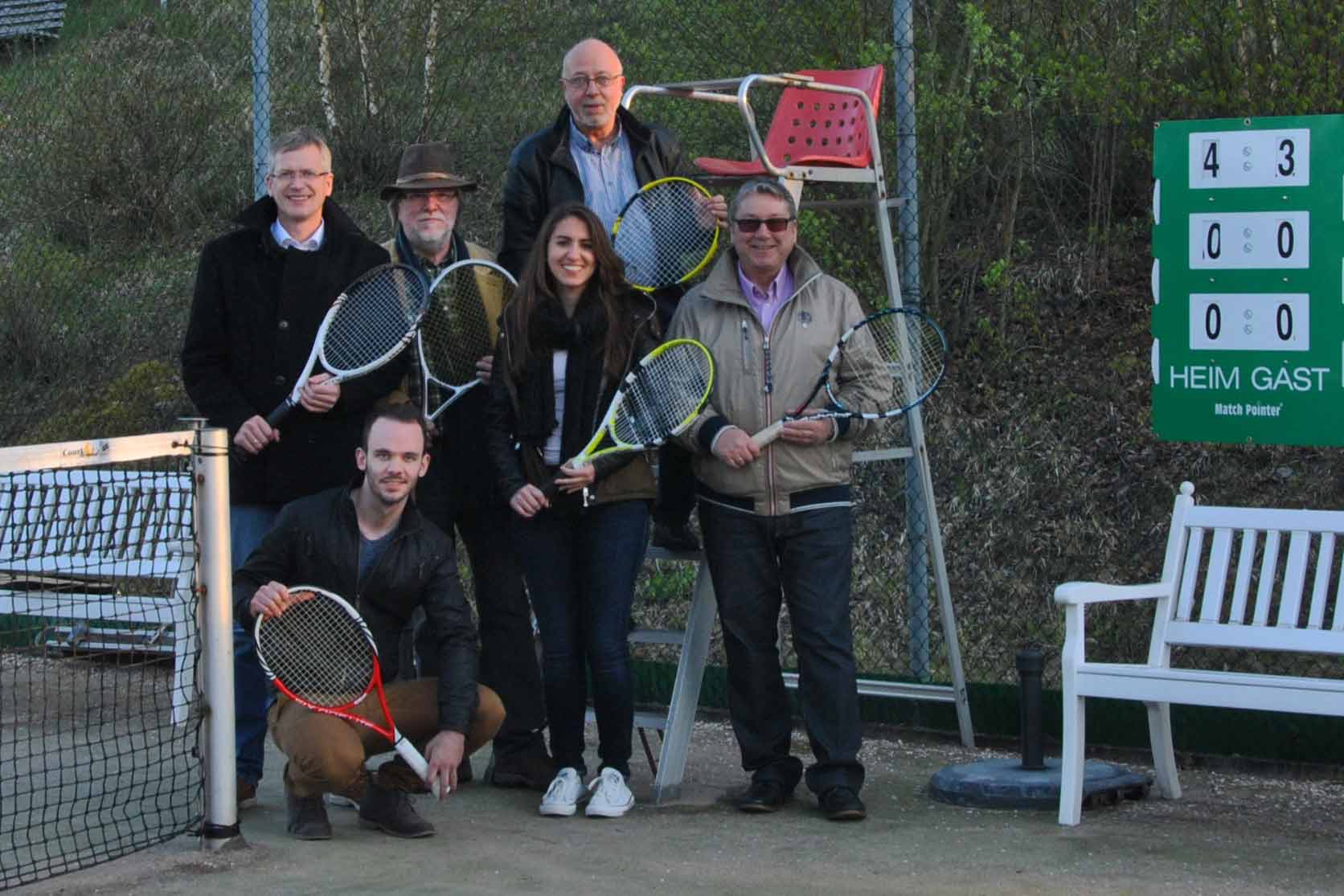 Tennisvorstand - Tennisabteilung des TUS Gutenberg